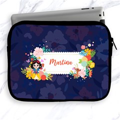 Princess Personalized Name IPad Case (2 styles) - Apple iPad Zipper Case