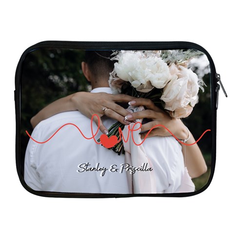 Wedding Personalized Name And Photo Ipad Case By Katy Front