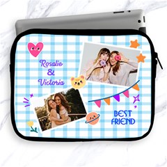 Friendship Personalized Name and Photo IPad Case - Apple iPad Zipper Case