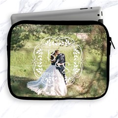 Wedding Personalized Name and Photo IPad Case (2 styles) - Apple iPad Zipper Case