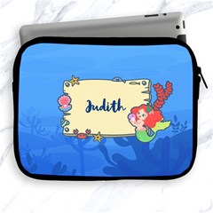 Mermaid Personalized Name IPad Case (2 styles) - Apple iPad Zipper Case