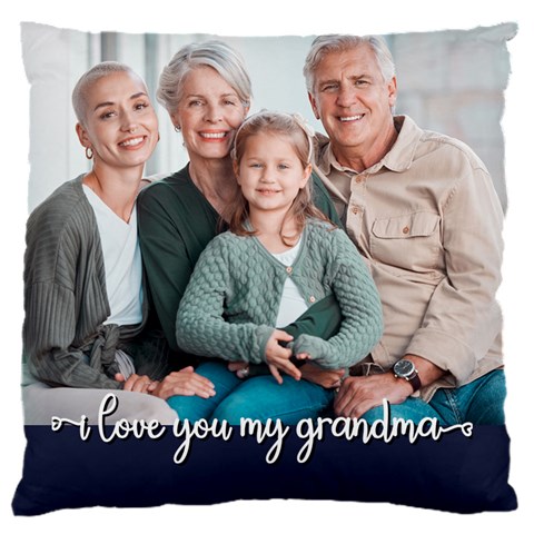 Personalized Phone Wallpaper Grandma Love Grid By Wanni Front