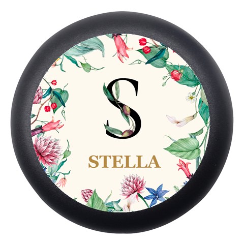 Personalized Floral Initial Name Dento Box By Joe Front