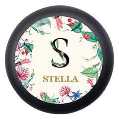 Personalized Floral Initial Name Dento Box