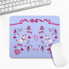 Rabbit ribbon Mousepad - Collage Mousepad