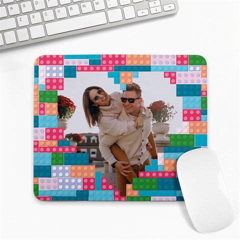 Lego Mousepad By Katy 9.25 x7.75  Mousepad - 1
