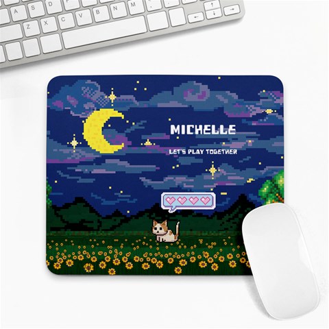 Rpg Game Name Mousepad By Katy 9.25 x7.75  Mousepad - 1