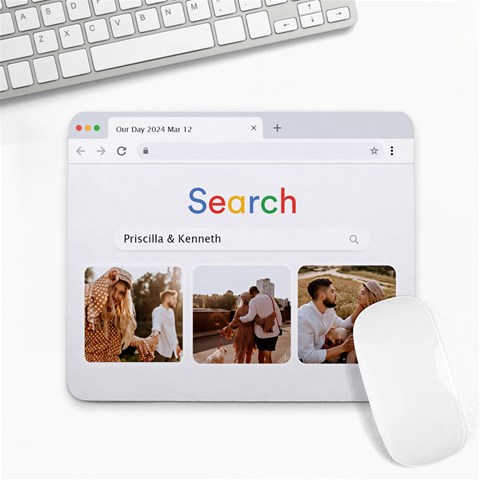 Search Web Photo Mousepad By Katy 9.25 x7.75  Mousepad - 1