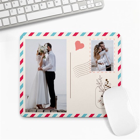 Postcard Photo Name Mousepad By Katy 9.25 x7.75  Mousepad - 1