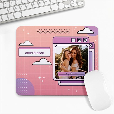 Website Style Photo Frame Mousepad By Katy 9.25 x7.75  Mousepad - 1
