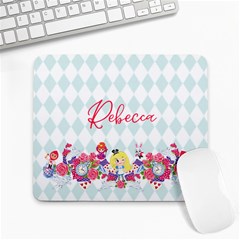 Alice in Wonderland Personalized Name Mousepad - Collage Mousepad