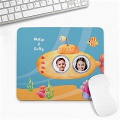 Submarine Personalized Photo Name Mousepad - Collage Mousepad