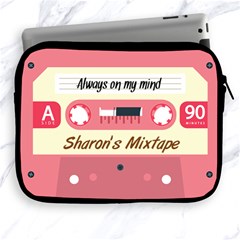 Personalized Cassette Tape Name iPad Zipper Case - Apple iPad Zipper Case