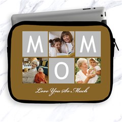 Personalized Mom Love You So Much Photo iPad Zipper Case (2 styles) - Apple iPad Zipper Case