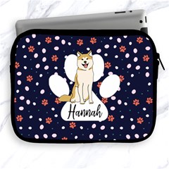 Personalized Pet Illustration iPad Zipper Case (2 styles) - Apple iPad Zipper Case