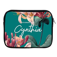 Personalized Floral Spring Time Name iPad Zipper Case - Apple iPad Zipper Case Personalized Floral Spring Time Name iPad Zipper Case - Apple iPad Zipper Case