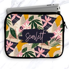 Personalized Tropical Name iPad Zipper Case (2 styles) - Apple iPad Zipper Case