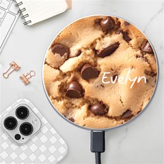 Personalized Cookies Name Wireless Fast Charger - Wireless Fast Charger(White)