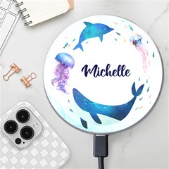 Personalized Sea Name Wireless Fast Charger - Wireless Fast Charger(White)