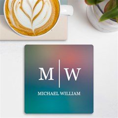 Personalized Color Name Any Text UV Print Square Tile Coaster - UV Print Square Tile Coaster 