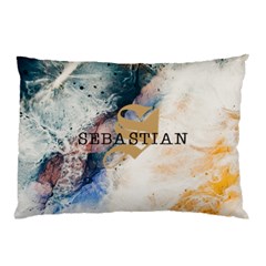 Personalized Initial Name Marble Pillow Case