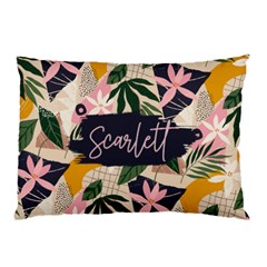 Personalized Tropical Name Pillow Case