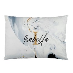 Personalized Initial Name Marble Pillow Case