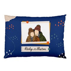 Personalized Photo Illustration Lover Name Pillow Case Personalized Photo Illustration Lover Name Pillow Case
