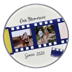 Personalized Film Photo Name Wireless Fast Charger - Wireless Fast Charger(White)