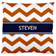 Personalized Monogram Name Any Text Large Cushion Case - Large Cushion Case (One Side)