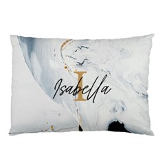 Personalized Initial Name Marble Pillow Case - Pillow Case (Two Sides)