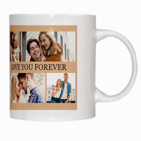 Personalized Couple Photo Name Any Text Mug By Joe Right