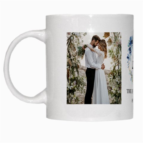 Personalized Wedding Family Name Any Text Mug By Joe Left