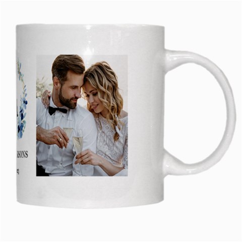 Personalized Wedding Family Name Any Text Mug By Joe Right