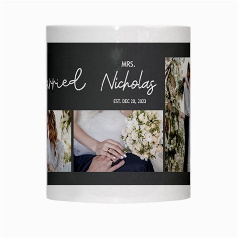 Personalized Wedding Photo Name Mug By Joe Center