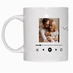 Personalized Photo Couple Name Love Song Mug
