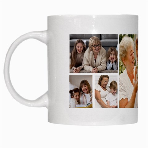 Personalized 9 Photo Family Name Any Text Mug By Joe Left