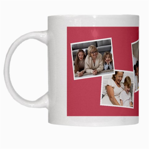 Personalized 4 Photo Family Name Any Text Mug By Joe Left