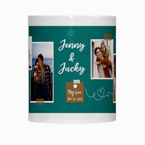 Personalized Photo Couple Name Any Text Mug By Joe Center