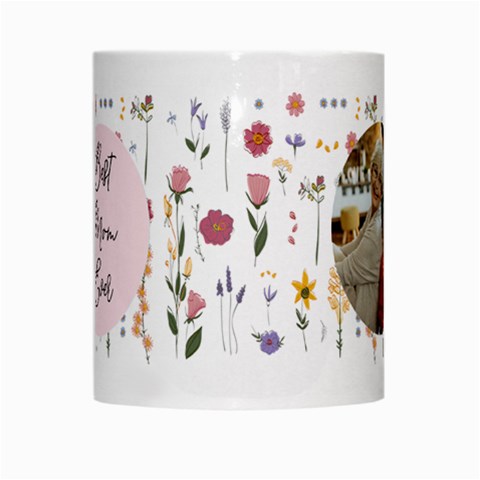 Personalized Floral Photo Best Mom Ever Mug By Joe Center