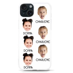 Personalized Two Head Pattern UV Print Case - iPhone 15 TPU UV Print Case