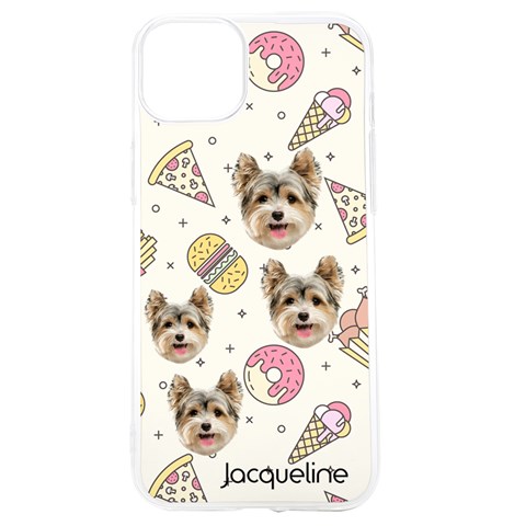 Personalized Fast Food Pattern Uv Print Case By Katy Front