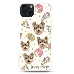 Personalized Fast Food Pattern UV Print Case (38 styles) - iPhone 15 TPU UV Print Case