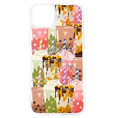 Personalized Tea Pattern UV Print Case - iPhone 15 TPU UV Print Case