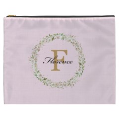 Personalized Initial Name Cosmetic Bag