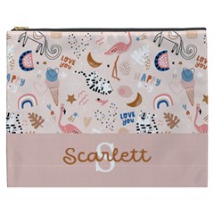 Personalized Cute Illustration Cosmetic Bag