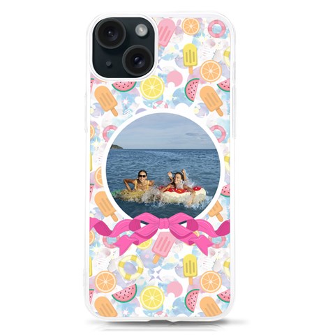 Personalized Summer Time Photo Uv Print Case By Katy Front