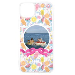 Personalized Summer Time Photo UV Print Case - iPhone 15 TPU UV Print Case