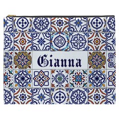 Personalized Tiles Name Cosmetic Bag - Cosmetic Bag (XXXL)