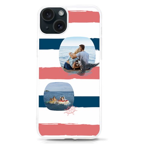 Personalized Sea Mood Two Photo Uv Print Case By Katy Front